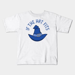 Blue If The Hat Fits Cheeky Witch® Kids T-Shirt